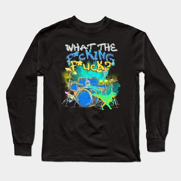 What the f*cking f*ck? Long Sleeve T-Shirt by By Diane Maclaine